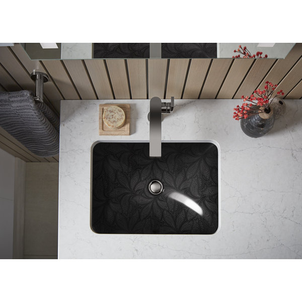 KOHLER Sartorial Paisley Caxton, ARTIST EDITIONS Rectangle Undermount